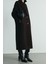 Acı Kahve Dora Uzun Oversize Kaban 3