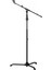 Akrobat Solist Tipi Mikrofon Standı - Hareketli Ayaklar, Basçek Yükseklik Ayarı Profesyonel Mikrofon Sehpası 1