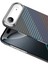 Apple iPhone 17 Air Uyumlu Kılıf Yatay Renk Desenli Kevlar Karbon Woven Magsafe - Siyah 2