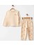 Kız Çocuk Pijama Takımı - Eslenza - Bej - 4 Yaş - 2095-BEJ-4 Yaş 1