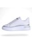 Moda Ayakkabı 1254 Beyaz Kadın Spor Ayakkabı 3