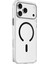 Apple iPhone 17 Pro Max Kılıf Leke Bırakmaz Şeffaf Renkli Magsafe Halkalı Kapak 3