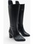 Elisse Kadın Topuklu Çizme Siyah 2