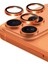 Apple iPhone 17 Pro & 17 Pro Max Bright Pvd Metal Kamera Lens Camı - Turuncu 1