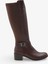 Fidelya Kadın Topuklu Çizme Kahve 1