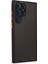 Samsung Galaxy S23 Ultra Kılıf Montreal Silikon Kapak - SIYAH-(5796) - M396R695-K15396 2