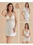 Kadın Ekru Gecelik&sabahlık&şortlu Takım&pijama Takımı 6'lı Saten Gelin Çeyizlik Set W8.7.4.1dkukch 1