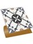 Kendinden Yapışkanlı Fayans Kaplama Palmet Desenli Pvc Karo 30X30 cm (4 Adet) 0,36M² 1