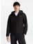D5WM-MNT3722 Siyah Kapüşon Yaka Relaxed Düz Erkek Sweatmont 2