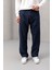 Wilder Yumuşak Modal Kumaş Rahat Kalıp Pileli Erkek Pantolon - Lacivert 1