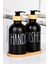 2'li Bambu Altlıklı Bambu Pompalı Sabunluk Deterjanlık 350 ml Oval Cam 3