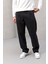 Wilder Yumuşak Modal Kumaş Rahat Kalıp Pileli Erkek Pantolon - Siyah 3