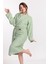 Regina Robe Ekstra Yumuşak Premium Şalyaka Bornoz Yeşil 3
