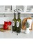 Metal Standlı 750 ml Yağlık Cam Yağlık Ayçiçek Yağı Zeytin Yağı Damlatmaz Başlıklı 3