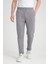 Premium Oxford Örme Regular Fit Duble Paça Erkek Pantolon- Gri 1