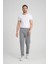 Premium Oxford Örme Regular Fit Duble Paça Erkek Pantolon- Gri 5