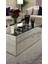 Komple Gümüş Aynalı Orta Sehpa 40X80 Yükseklik 40CM 2