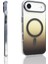 iPhone 17 Air Kılıf M-Safe Şarj Özellikli Transparan Renk Geçişli Joec Toros Kapak - Gri 6