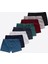 Erkek Çocuk 8'li Pamuk Elastan Boxer 8M209 1