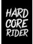 Hard Core Rider Sticker Cam Sticker Oto Sticker 14X18 cm 1