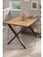Yemek Masası Metal Ayaklı Mutfak Masası Prag 80 x 120 cm x Ayaklı Çam 3