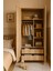 Alin Wood MDF 2 Kapaklı Çekmeceli Genç Odası Dolabı 3