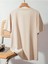 Unisex Basic Tam Kalıp Basic Günlük T-Shirt 3