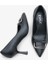 Velmira Tokalı Kalın Topuklu Klasik Ayakkabı Siyah 4