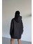 Kadın Kapüşonlu Taş Detaylı Sweatshirt Elbise 3