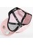 Women 9forty New York Yankees Satin Logo Cap Kadın Saten Görünümlü Şapka Pembe 5