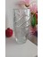 Vintage El Kesme Kristal Cam Vazo 80'ler & 28 cm 4