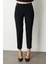 Beli Kalın Lastikli Dar Paça Pantolon 01109 2