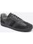 Hakiki Deri Sneaker Erkek Ayakkabı Gri 9870 2