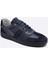 Hakiki Deri Sneaker Erkek Ayakkabı Lacivert 9870 4