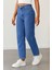Kadın Yüksek Bel Soho Boyfriend Jean C599 3