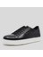 Hakiki Deri Sneaker Spor Erkek Ayakkabı Siyah 9757 3