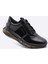 Hakiki Deri Sneaker Erkek Ayakkabı Siyah 9873 100 1