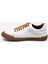 Hakiki Deri Sneakers Erkek Ayakkabı Beyaz 9867 5