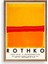 Rothko Ahşap Çerçeveli Tablo 1