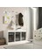 Trofast Saklama Ünitesi Beyaz Gri 99 x 44 x 56 cm 3
