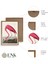 Flamingo Ahşap Çerçeveli Tablo 4