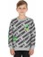 Erkek Çocuk Sweatshirt Minecraft Baskılı 1