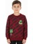 Erkek Çocuk Sweatshirt Minecraft Baskılı 1