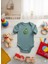 3lü Mevsimlik Çıtçıtlı Body Zıbın 0-3 Ay/3 Yaş Arası Nakışlı %100 Pamuk Unisex Kız Erkek Bebek&çocuk 3