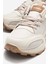 Bağcılklı Kadın Spor Ayakkabı Bej Taba 3