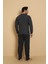 Flk 7008 Interlok Kışlık Pijamalı Erkek Pijama Takımı 3