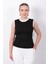 Kaşkorse Sıfır Kol Bisiklet Yaka Atlet Bluz 1