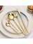 Gold 12 Kişilik 60 Parça Çatal Kaşık Bıçak Takımı 1