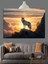 Kurt Gün Işığı Manzara Dekoratif Kanvas - Mdf Ahşap Tablo 1
