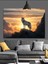 Kurt Gün Işığı Manzara Dekoratif Kanvas - Mdf Ahşap Tablo 5